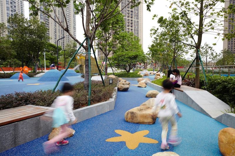 COHL Foshan Uni-mall is a multigenerational playground in Guangdong province.