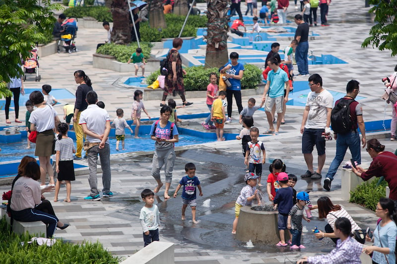 COHL Foshan Uni-mall is a multigenerational park in Guangdong province, China.