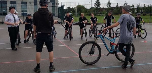 Dirt Factory partnered with the Greater Manchester Police and the Salford Council to offer school cycle sessions