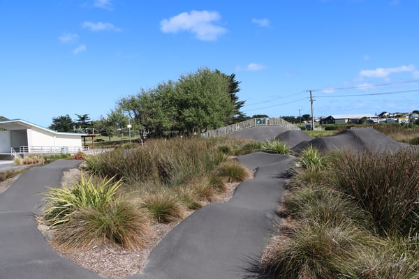 Holben  Te Wharangi Reserve Pump Track in Horowhenua, New Zealand