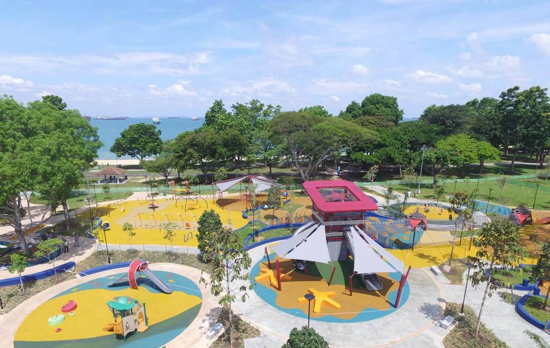 Marine Cove Playground at East Coast Park in Singapore. Photo courtesy Singapore National Parks Board.