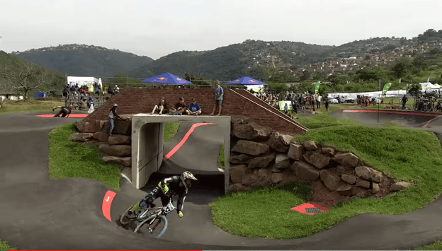 The Kwadabeka bike park in Durban, South Africa was built to bring riders of different backgrounds together